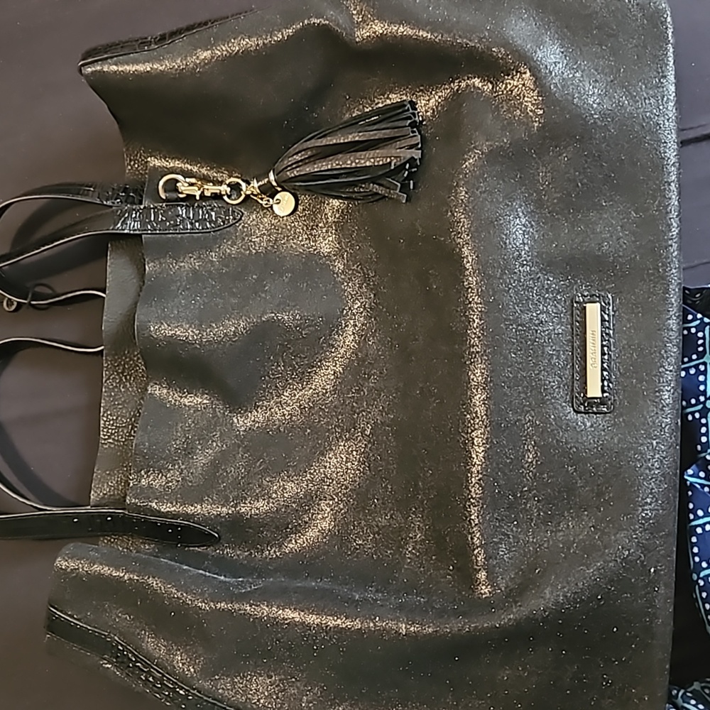 Dakota Black Holmes Leather Tote